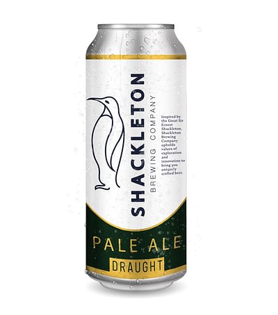 Shackleton Pale Ale beer can